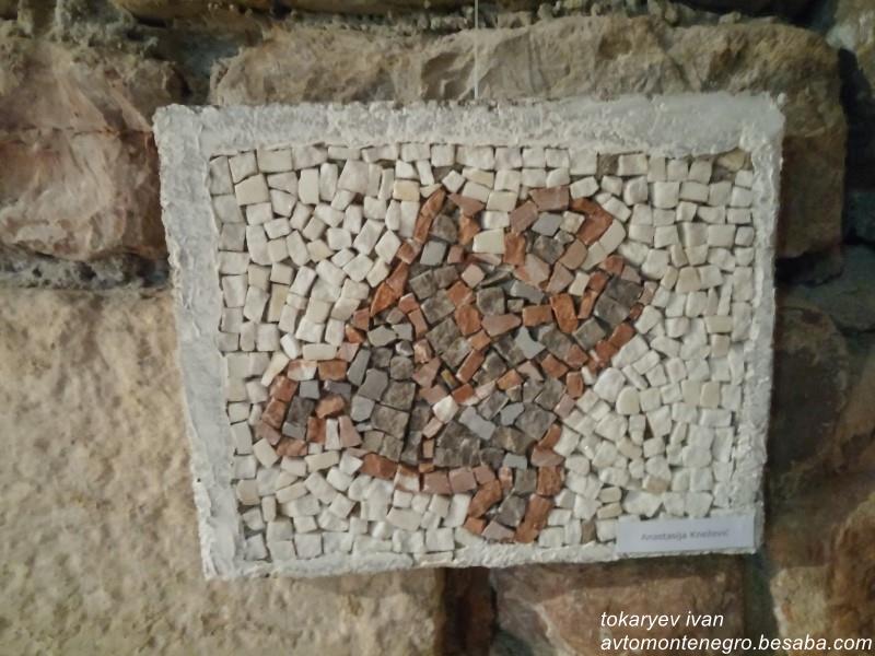 Vystavka mozaiki v Budve. Chernogoriya 