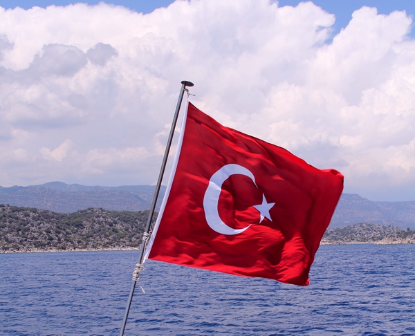 flag Turtsii v more