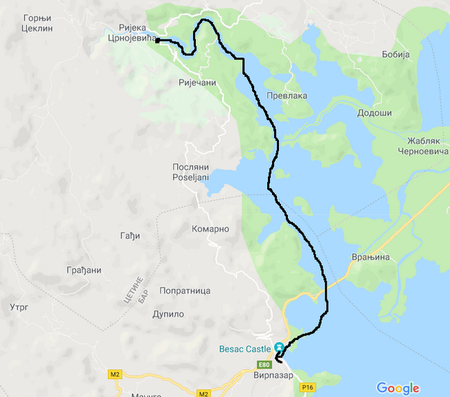 Любимым маршрутом по Скадарскому озеру  